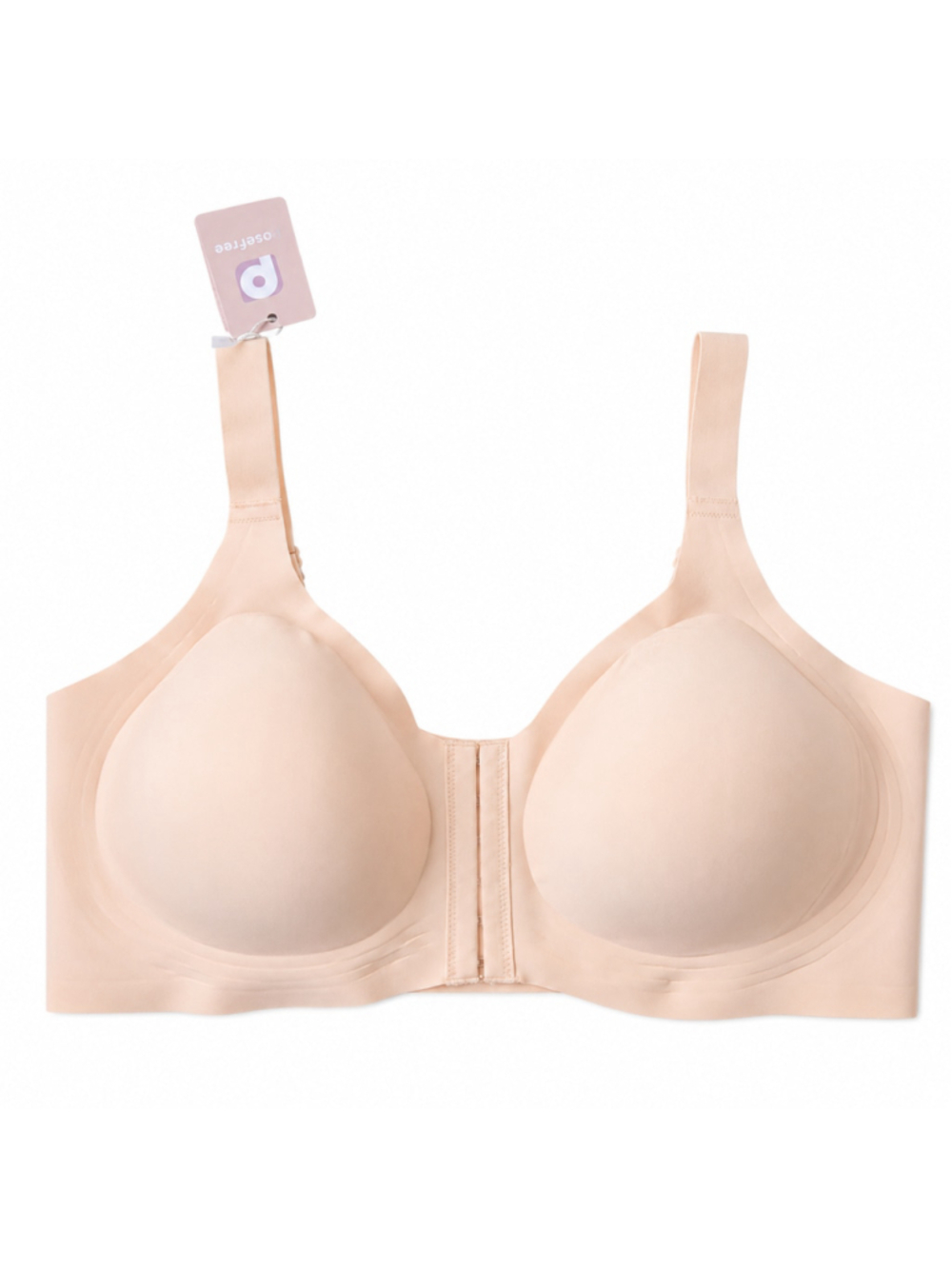 Women’s Wireless Front Closure Everyday Bra – PoseFree – Nude – Size XL – NWT - Picture 15 of 16